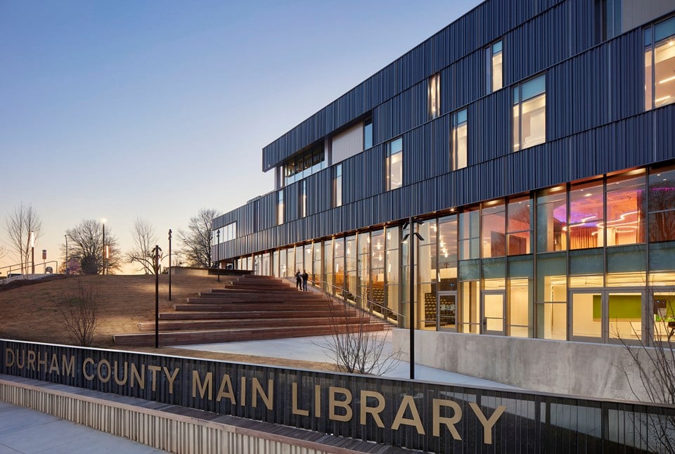 Take a look inside the Durham County Main Library Renovation and ...